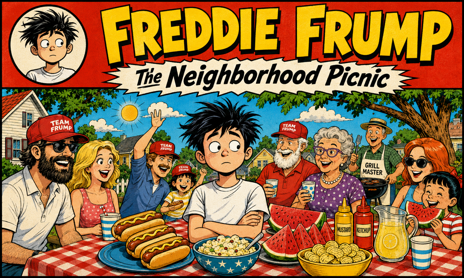 Freddie Frump Comic #1 – My Blog
